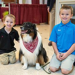 Lucky the Dog from Georgia Farm Bureau